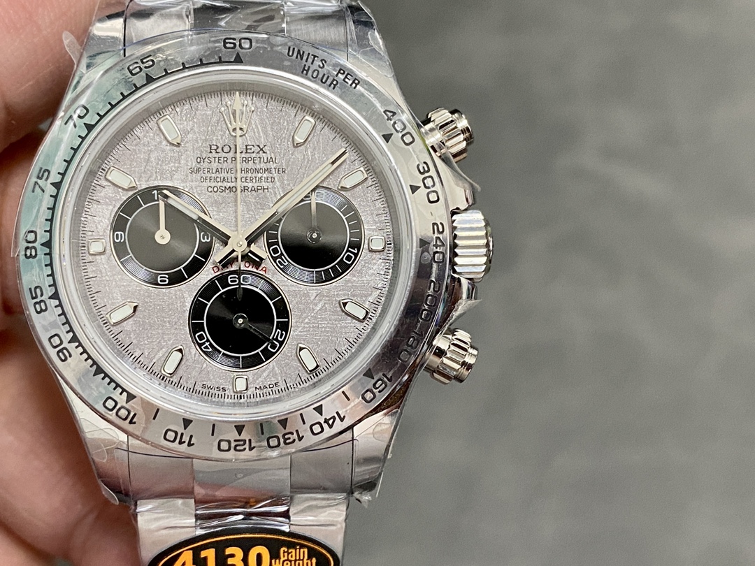 Rolex Cosmograph Daytona 116509 Meteorite Grey Dial 40MM Mens Replica Watch